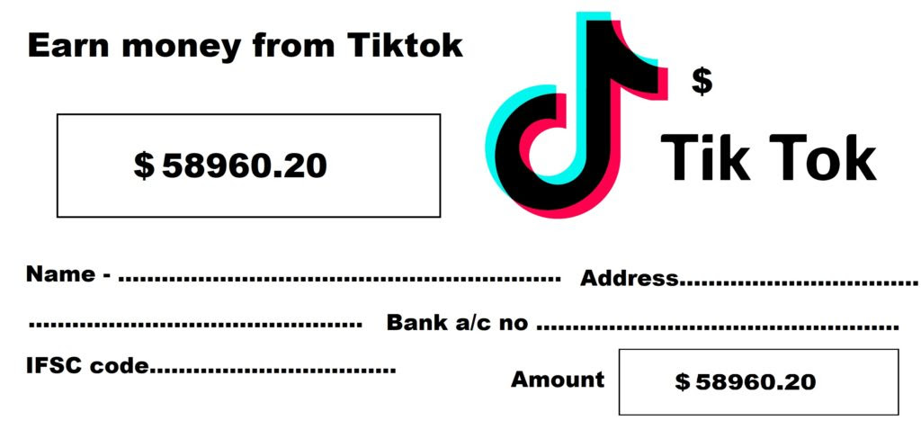 Tiktok earn money