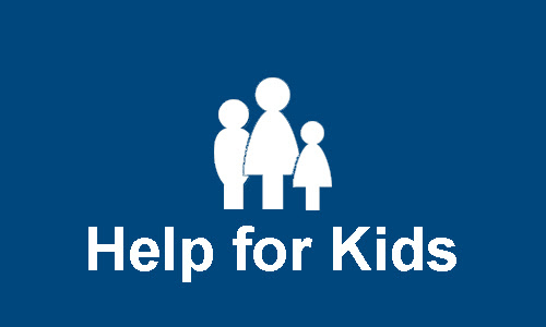Help for Kids Section Header Button