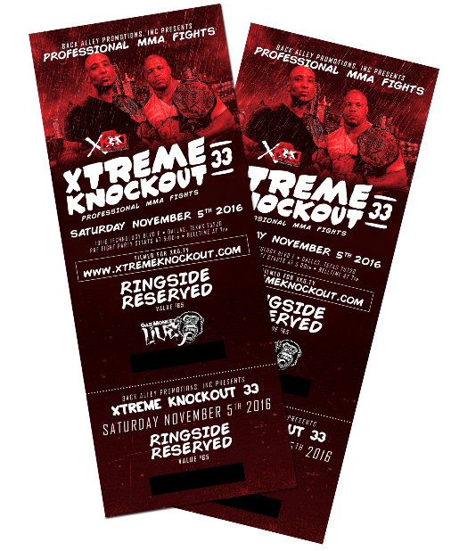 XKO 33 TICKET PAIR GRAPHIC