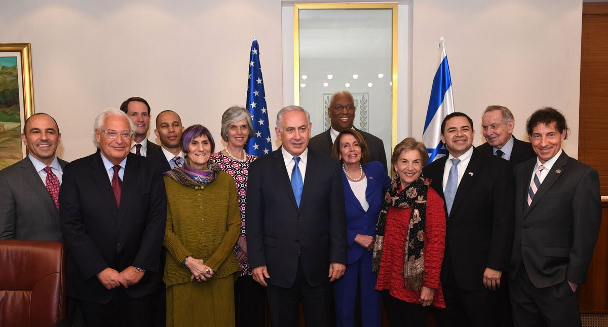 Democrats meet with Netanyahu