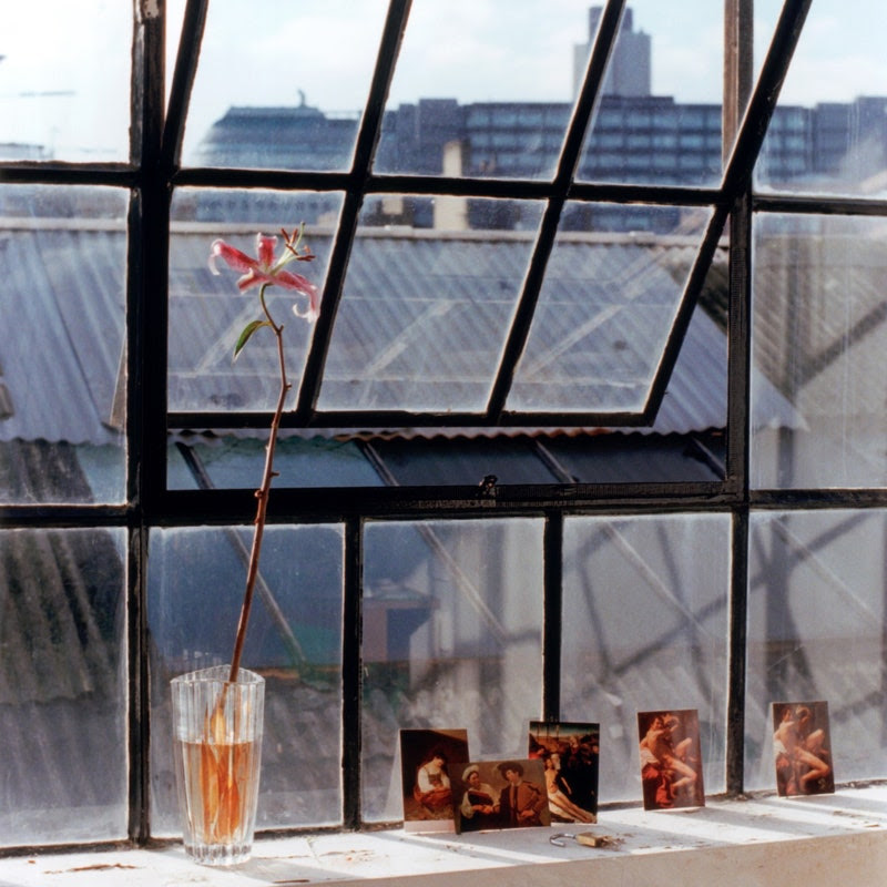 Photo by Wolfgang Tillmans titled %22window/Caravaggio%22 from 1997. 