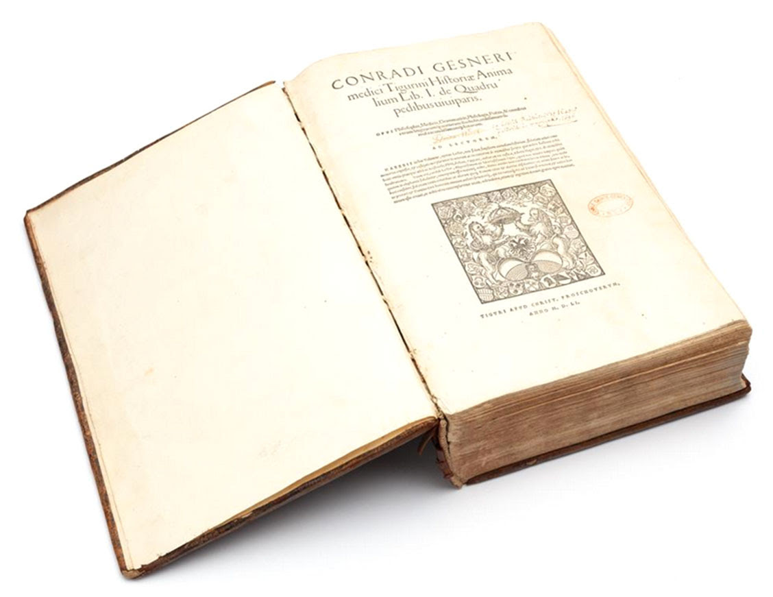 Lot 30. CONRAD GESSNER Historiae Animalium
