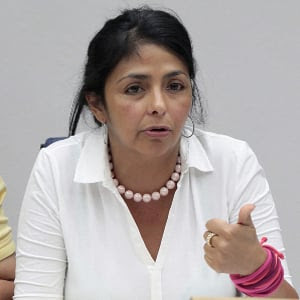 Ministra Delcy Rodríguez