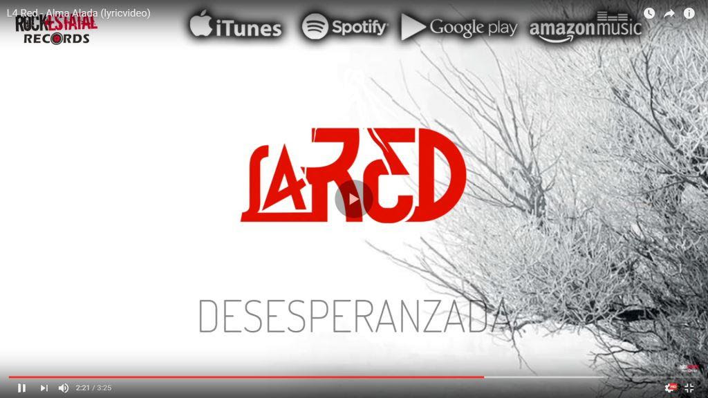 alma alada l4 red lyric video