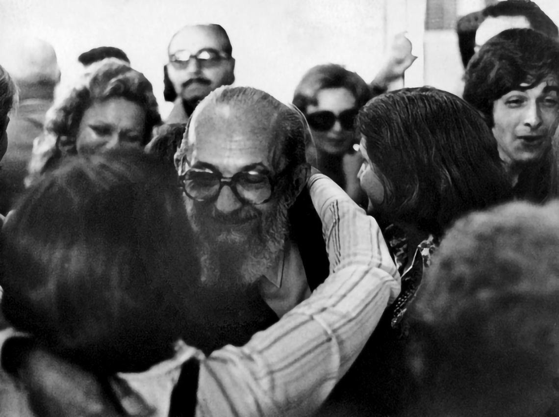 Freire ficou 15 anos no exílio e voltou ao Brasil em 7 de agosto de 1979