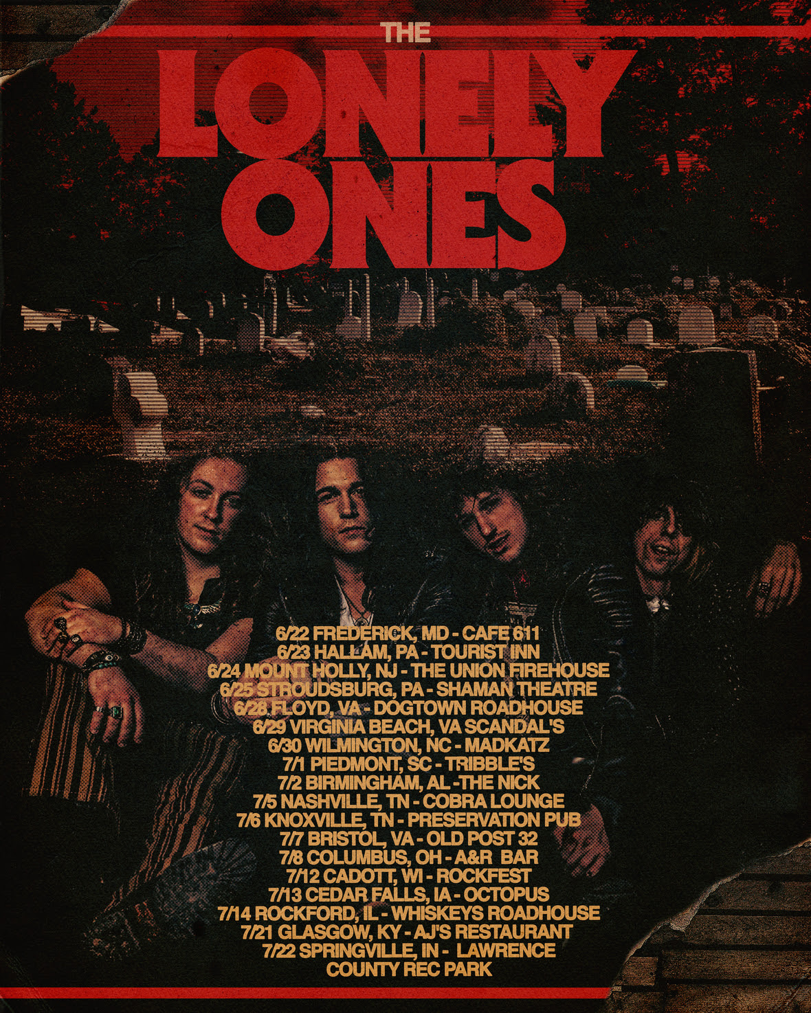 LONELY ONES TOUR 1 
