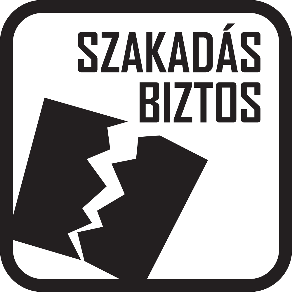 Szakadásbiztos piktogram