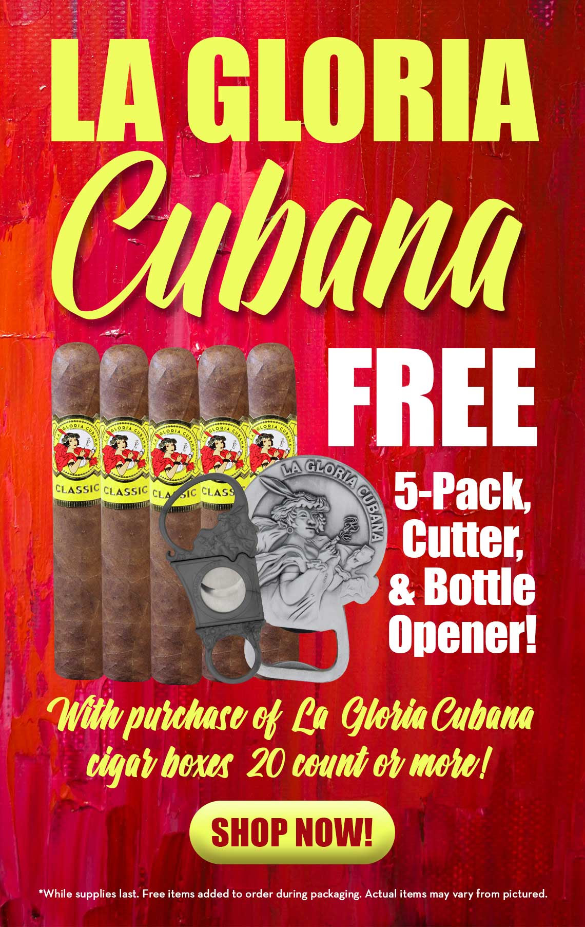 La Gloria Cubana Freebies