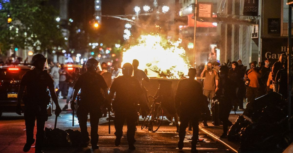 Chris Palmer Cheered for Rioters Burning Buildings, But Wanted Cops Called When They Headed His Way
