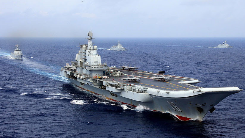 VIDEO: Los ejercicios de la Marina china y la 