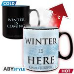 Game Of Thrones mug Heat Change 460 ml Winter is here Abystyle