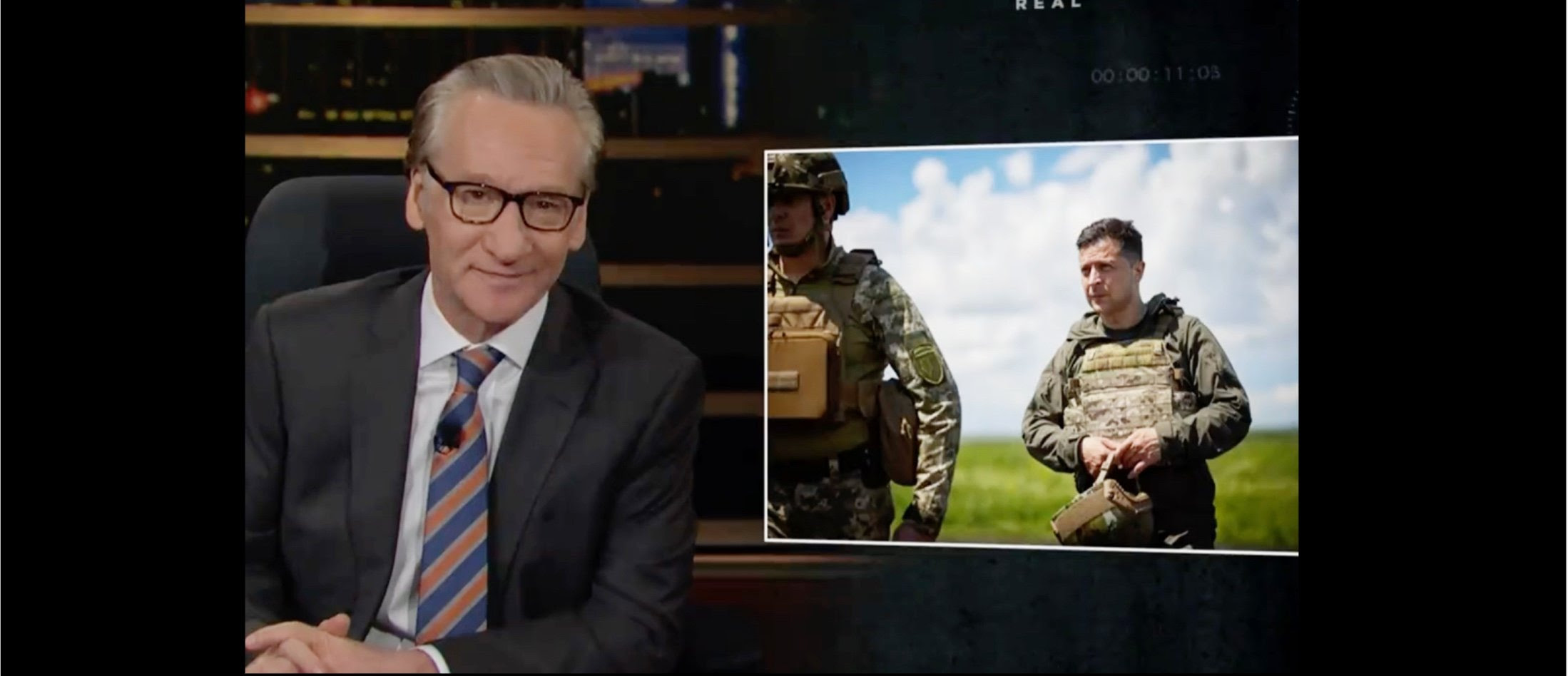 Bill Maher Praises Masculinity When Talking About Ukraine Fighting Russia