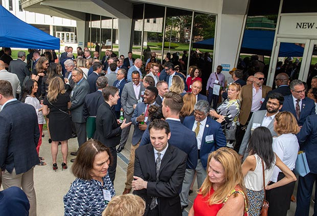 A view of the crowd at the 2022 NJ Chamber Open House