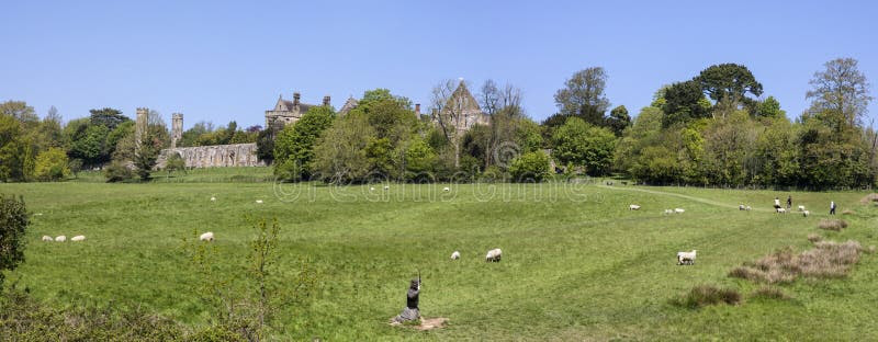 Battle Abbey and Battle of Hastings Battlefield Panorama Stock Photo -  Image of battle, england: 116838734