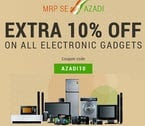 Extra 10% off on electronics at Infibeam