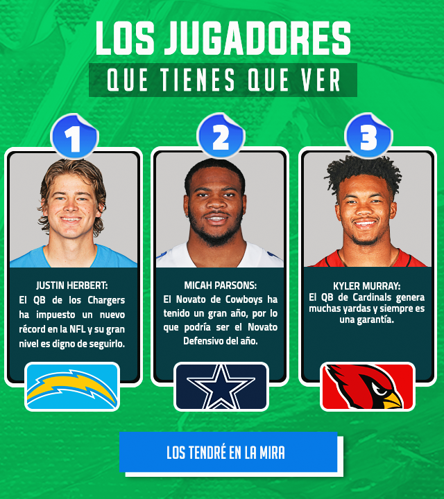 JUGADORES A SEGUIR |