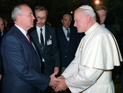 Inside the John Paul II-Gorbachev meeting | CNS Blog