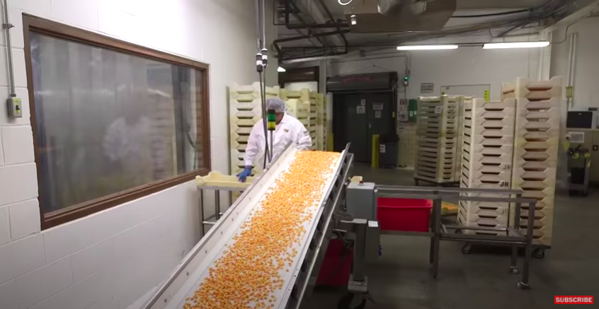 video how candy corn is made