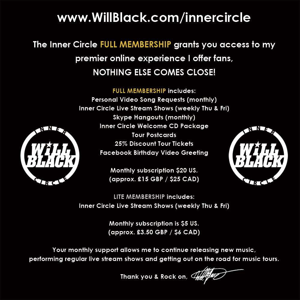 Inner Circle Membership details