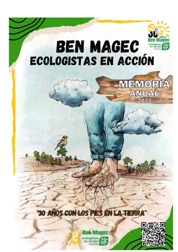 Memoria anual 2022 de Ben Magec - Ecologistas en Acción