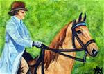 Saddlebred & Rider - Posted on Saturday, December 20, 2014 by Monique Morin Matson