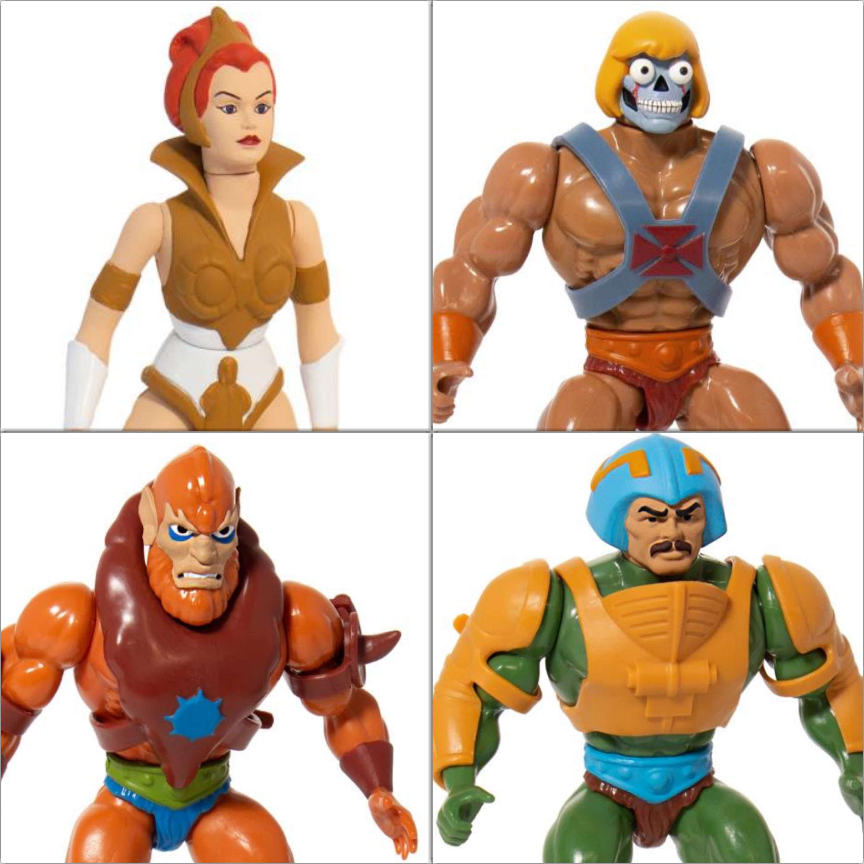 Image of Masters of the Universe Vintage Wave 2 - Set of 4 Figures