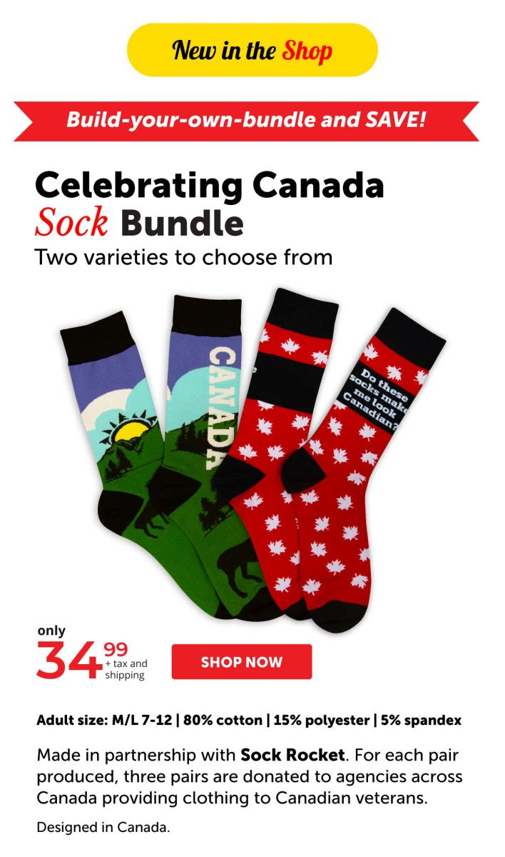 Celebrating Canada Sock Bundle