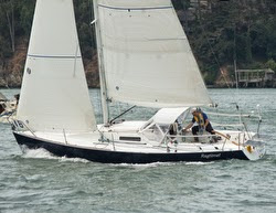 J/92 sailboat- Bob Johnston sailing Pacific Cup