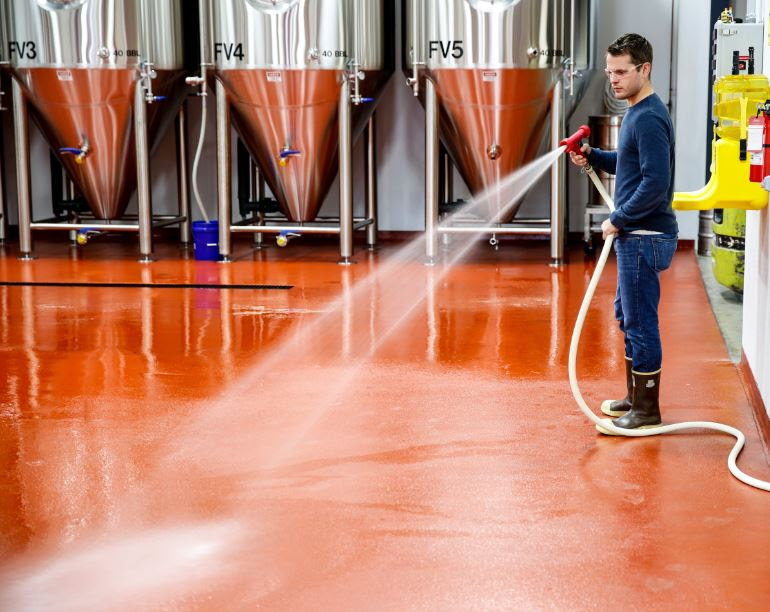 Floors that meet HACCP system guidelines