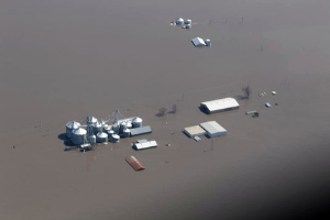 flood damage in Iowa