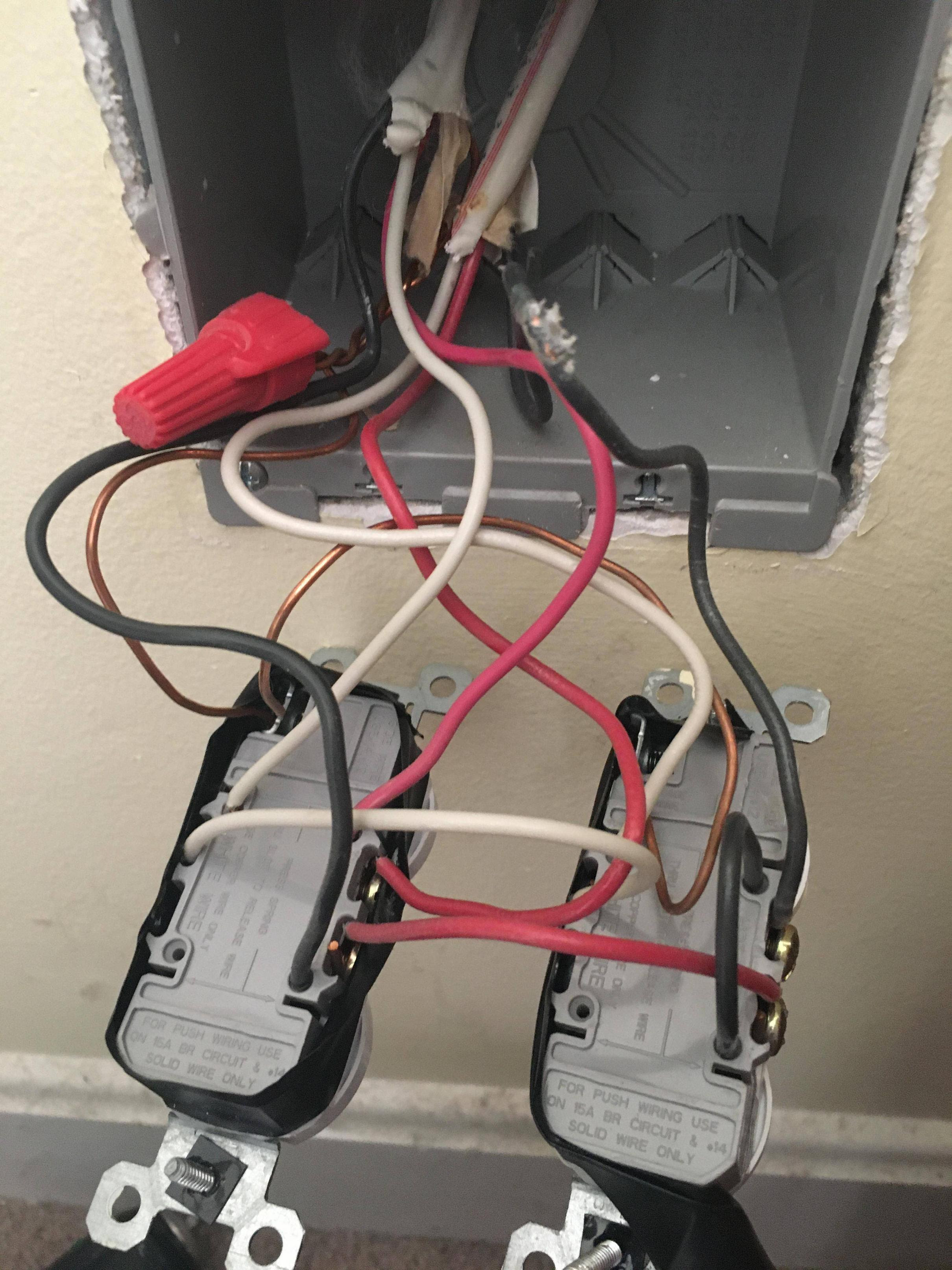 2 Gang Box Wiring Diagram / How Do I Properly Wire Gfci Outlets In