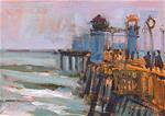 Oceanside Pier Plein Air - Posted on Thursday, February 26, 2015 by Kevin Inman