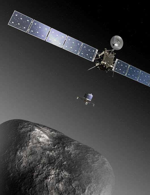 Rosetta drops the Lander