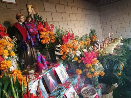 Ofrenda a los fieles difuntos o “altar de muertos” que se celebra el 1 y 2 de noviembre en México FOTO: MOISÉS PABLO /CUARTOSCURO.COM