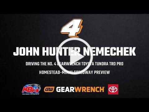 John Hunter Nemechek | Homestead-Miami Speedway Preview