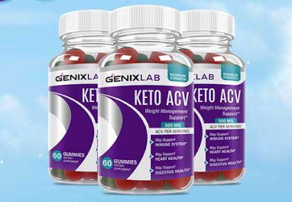 GenixLab Keto + ACV Gummies