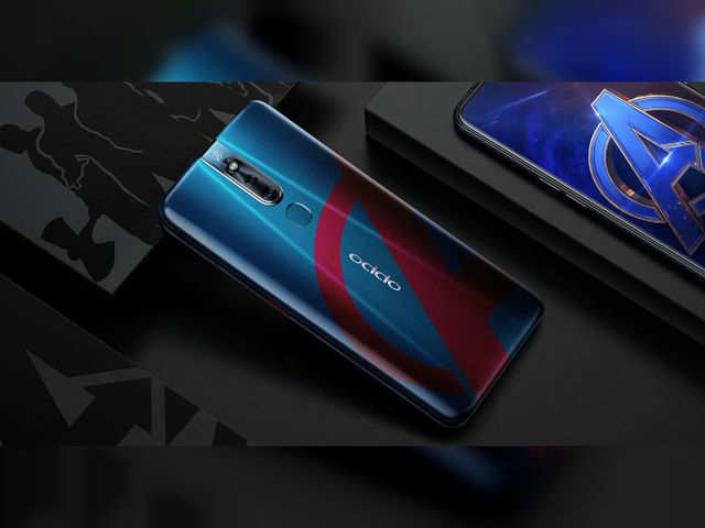 Image result for OPPO unveils F11 Pro Marvel's Avengers edition