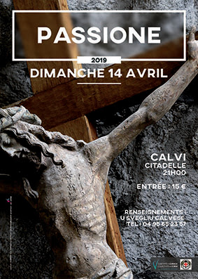 A PASSIONE 2019 Affiche Passion à Calvi