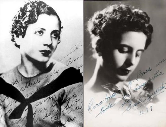 Эва в 1934 и в 1939 гг. | Фото: liveinternet.ru