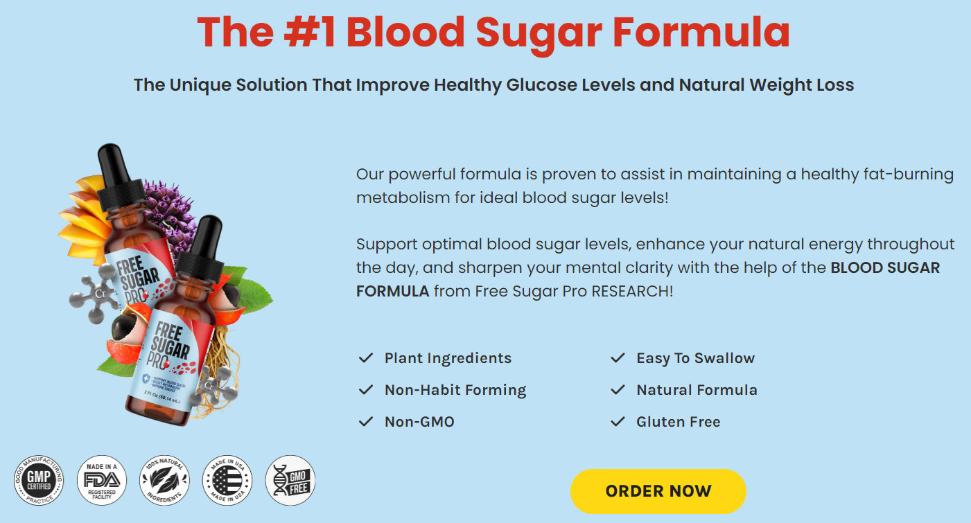 Free Sugar Pro Blood Sugar Formula US, CA, IE, UK, AU, NZ