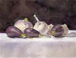 Egg Plant and Onions - Posted on Sunday, March 15, 2015 by Elaine Hahn