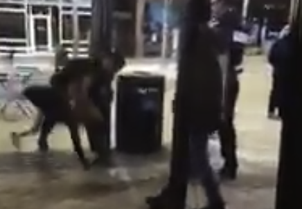 Cop Slams 100 lb Woman in Heels and Party Dress Face First to the Ground (Video)