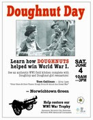 Norwich, CT Doughnut Day flier 2022