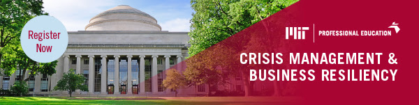 MIT Crisis Management and Business Resiliency