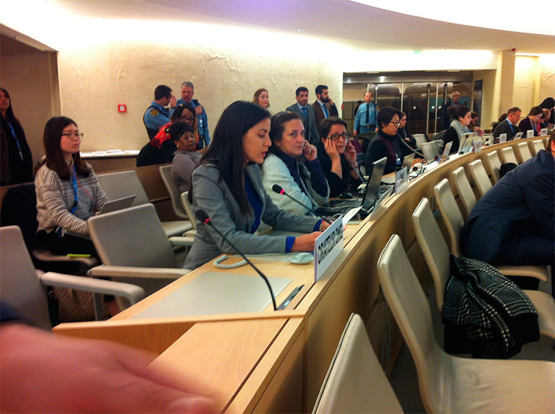 Rosa María Payá interviene en el Consejo de Derechos humanos de la ONU en Ginebra