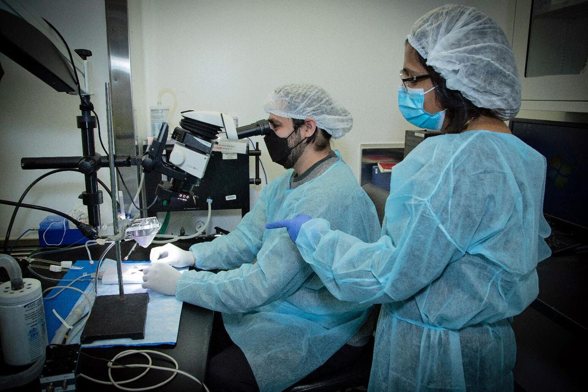 Tomas Huerta (left) and Sangeeta Chavan (right), researchers on the new study