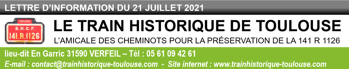 Lettre d'informations du 21 07 2021