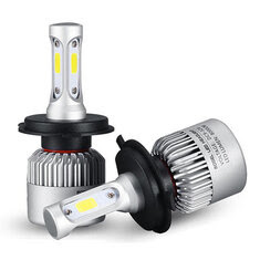 72W 8000LM COB LED Car Headlight H4 H7 H11 9005 9006