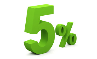 5% di sconto immediato! 5% di sconto immediato!