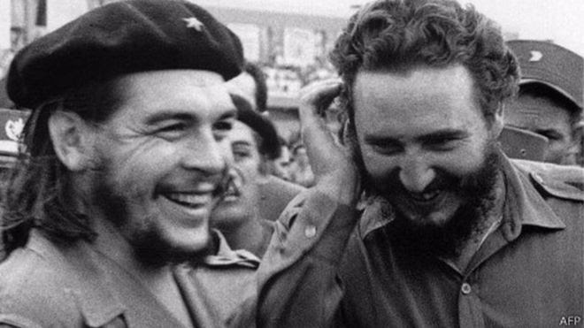 Che Guevara cùng Fidel Castro thời kỳ Cách mạng Cuba
